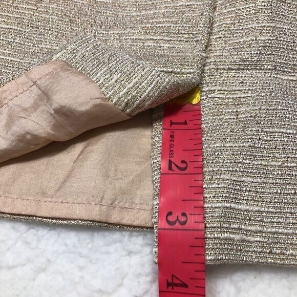 🚨 Skies are Blue Metallic Gold Studded Skirt - Picture 7 of 7